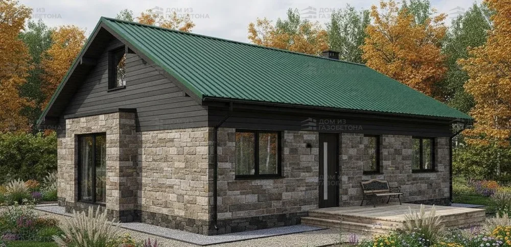 Проект Одноэтажный дом 16 на 13, 142 м2