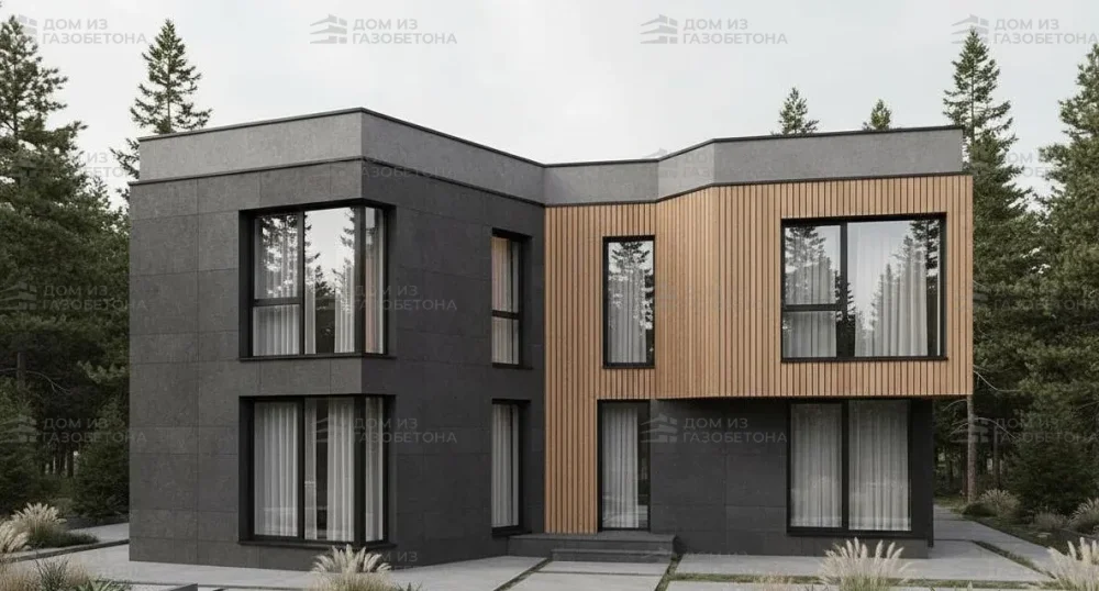 Проект Одноэтажный дом 14 на 12, 110 м2